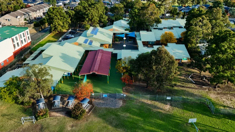 School metal roof replacement in Minto, Sydney